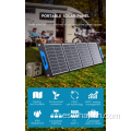 Panel solar durable plegable con un soporte ajustable